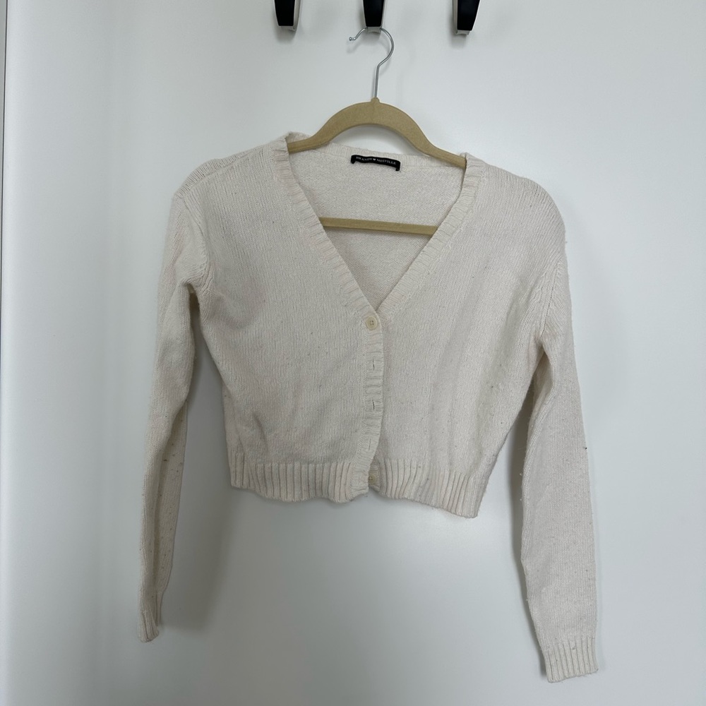 Brandy Melville White cardigan